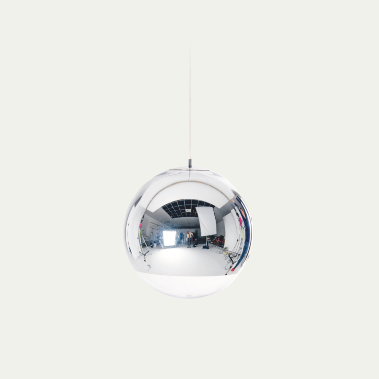 Mirror ball pendant