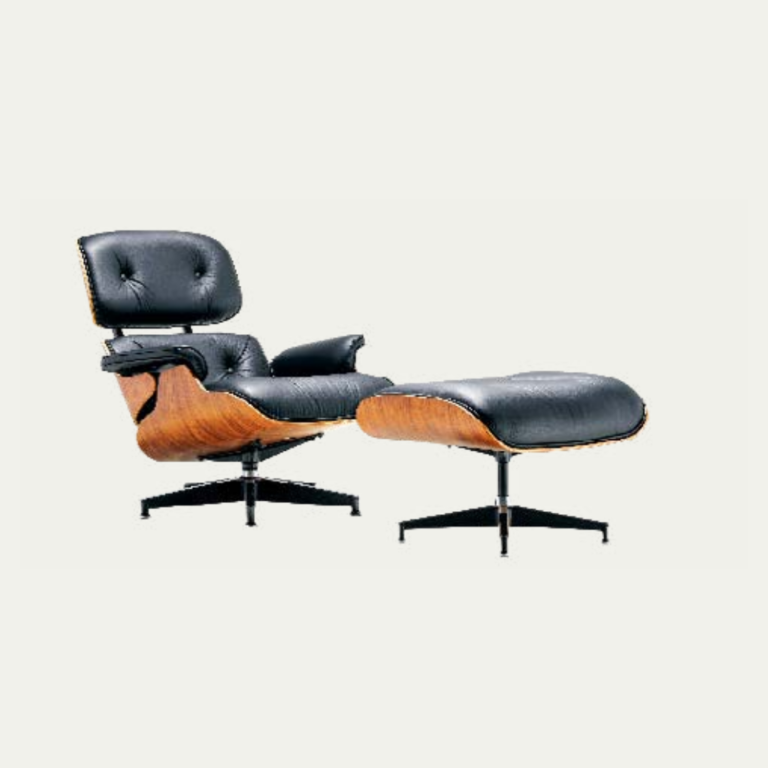 Eames chair and ottoman